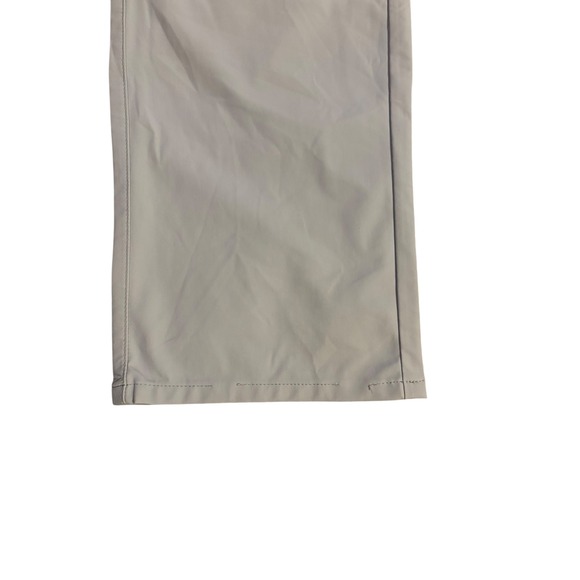 Peter Millar Crown Crafted Bingham Mens Size 38x34 Five Pocket Pants Light Grey - Picture 9 of 14